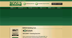 Desktop Screenshot of bonusbuildingcare.com